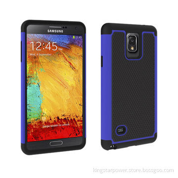 Back Cover Bumper Case for Samsung Galaxy Note4 N910 Note 4, PC + Silicone, Football VeinsNew